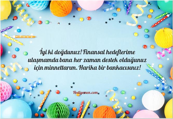 bankacıya doğum günü mesajları