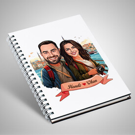  - Kadim İstanbul ve Aşkımız Karikatürlü Defter