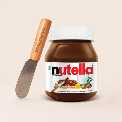 Kişiye Özel Nutella Sürme Bıçağı - Thumbnail